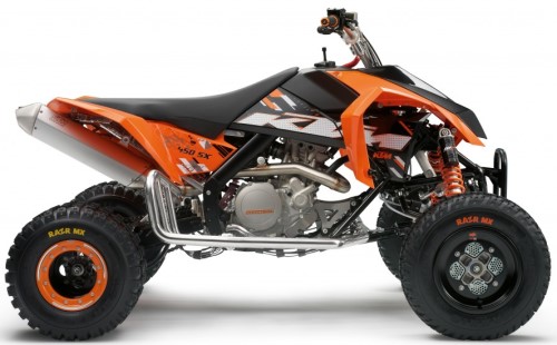 KTM SX 450 ATV 2010, Orange