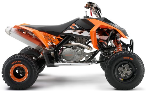 KTM SX 505 ATV 2010, Orange