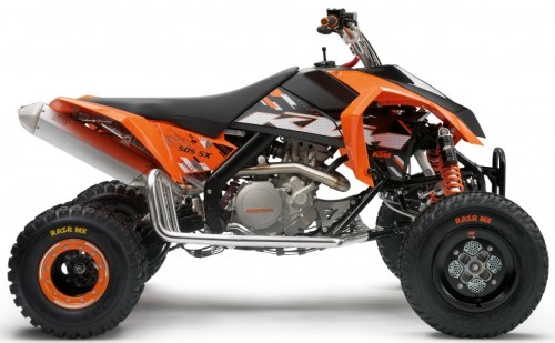 KTM SX 505 ATV 2012, Orange
