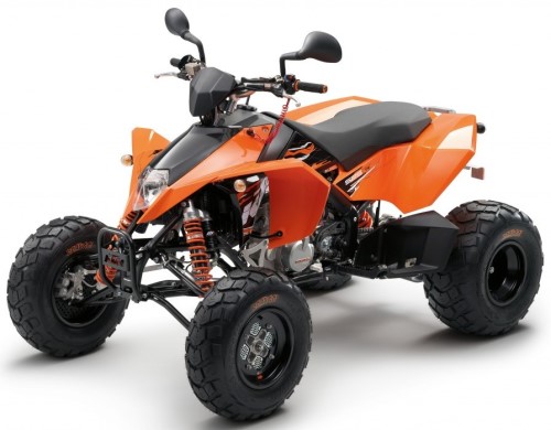 KTM XC 525 ATV 2010, Orange