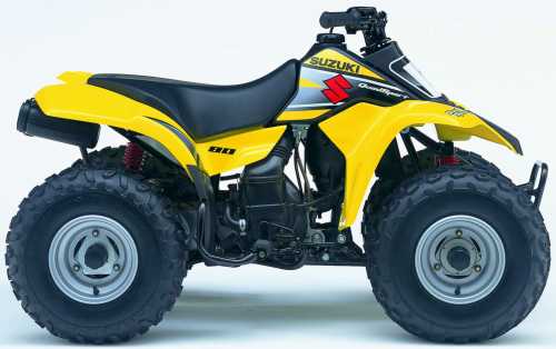 SUZUKI LT 80 2003, Gelb-Schwarz