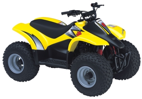 SUZUKI LT-A 50 2005, Gelb