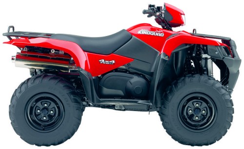 SUZUKI LT-A 750 X 2008, Rot