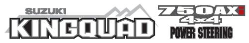 SUZUKI LT-A 750 XPi Logo