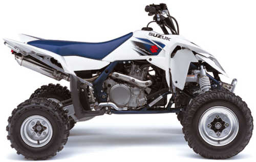SUZUKI LT-R 450 2007, Weiss