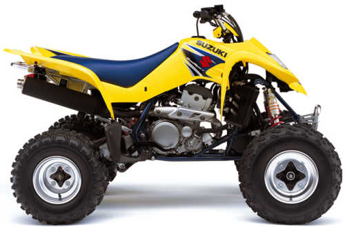 SUZUKI LT-Z 400 2007, Gelb