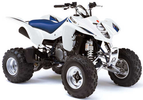 SUZUKI LT-Z 400 2007, Weiss