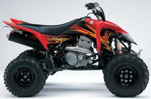 SUZUKI LT-Z 400 Z 2009, Rot