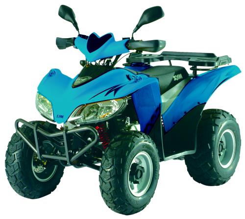 SYM Quadlander 200 2010, Blau
