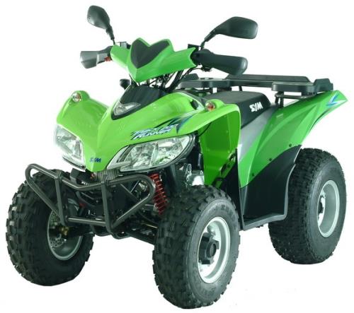 SYM Quadlander 200 2010, Gr�n
