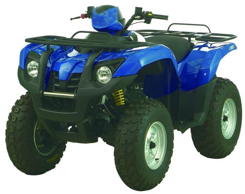 SYM Quadraider 600 2009, Blau