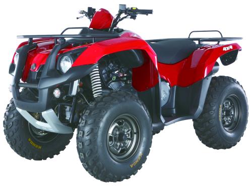 SYM Quadraider 600 2009, Rot