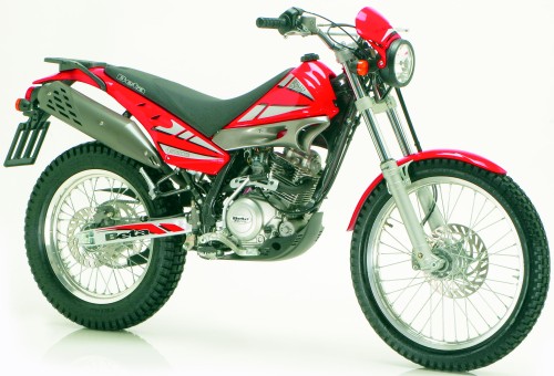 BETA Alp 125 2006, Rot Fluo