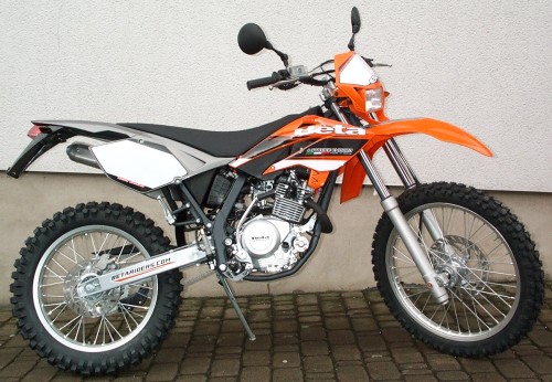 BETA RR 125 4T 2008, Zweirad GRISSE Sondermodell, Orange