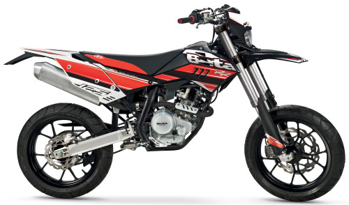 BETA RR 125 4T LC Motard 2016, Schwarz