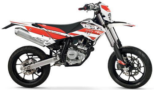 BETA RR 125 4T LC Motard 2016, Weiss