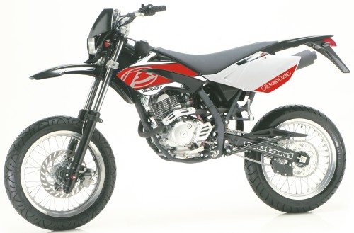 BETA RR 125 4T Motard 2007, Matt Schwarz