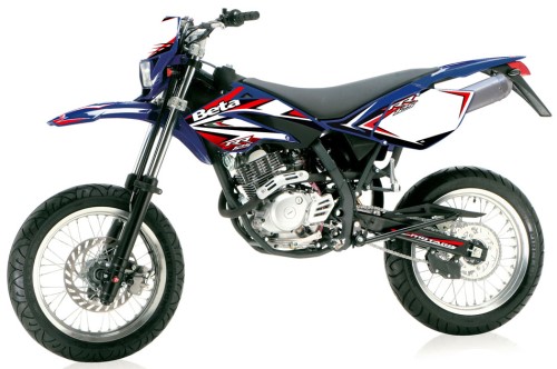 BETA RR 125 4T Motard 2009, Blau