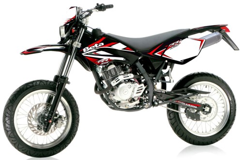 BETA RR 125 4T Motard 2009, Schwarz