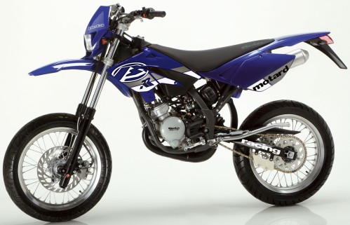 BETA RR 50 Motard 2006, Blau