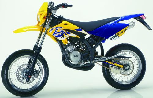BETA RR 50 Motard 2006, Blau-Gelb