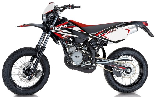 BETA RR 50 Motard 2009, Schwarz
