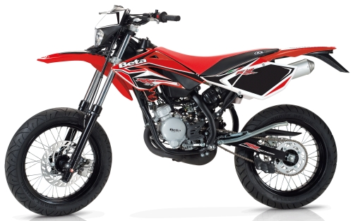 BETA RR 50 Motard 2010, Rot Fluo