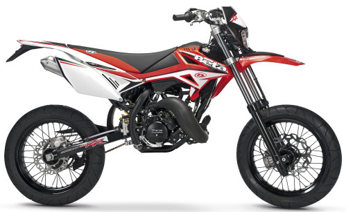 BETA RR 50 Motard 2012, Rot Fluo
