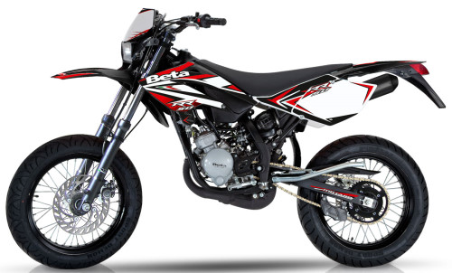 BETA RR 50 Motard Standard 2009, Schwarz