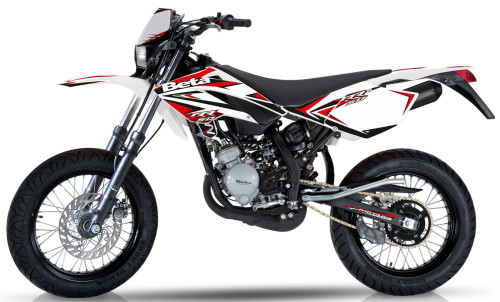 BETA RR 50 Motard Standard 2009, Weiss