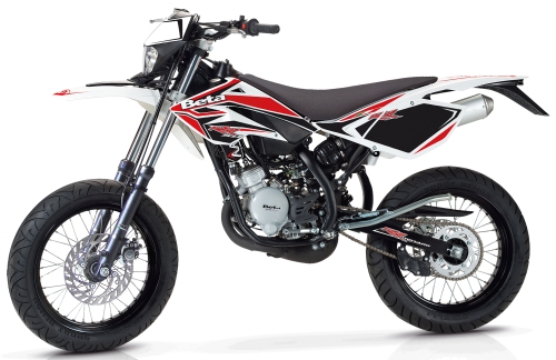 BETA RR 50 Motard Standard 2010, Weiss