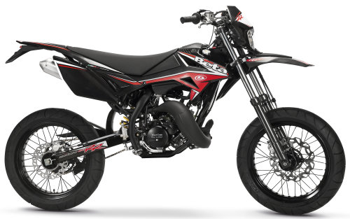 BETA RR 50 Motard Standard 2012, Rot Fluo