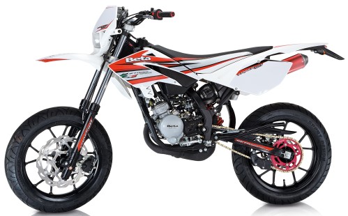 BETA RR 50 Motard Track 2009, Weiss