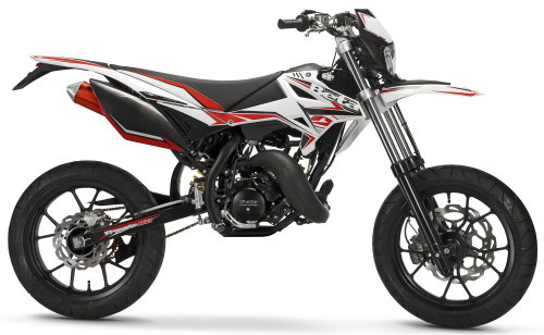 BETA RR 50 Motard Track 2012, Weiss