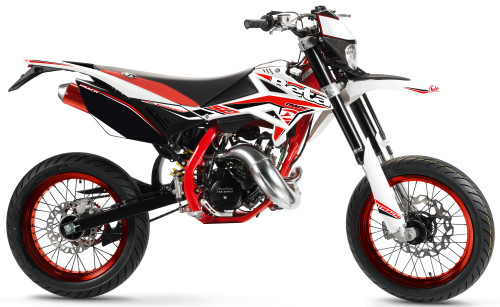 BETA RR 50 Motard Track 2014, Weiss