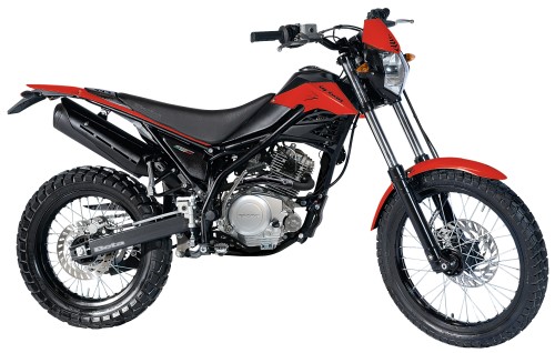 BETA Urban 125 2012, Rot Fluo