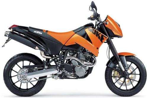 KTM Duke 640 E II 2003, Orange