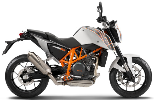 KTM Duke 690 A 2013, Weiss