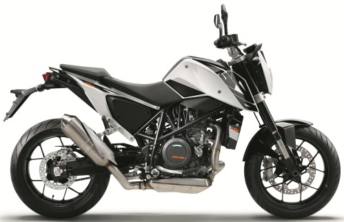 KTM Duke 690 A 2016, Weiss