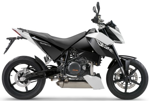 KTM Duke 690 III 2009, Weiss