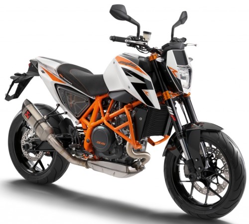 KTM Duke 690 RA 2013, Weiss