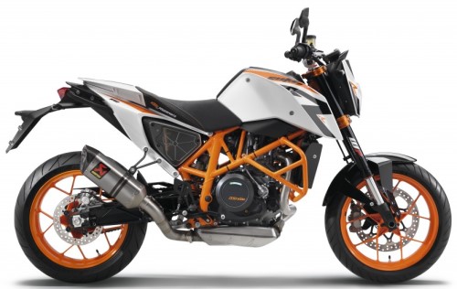 KTM Duke 690 RA 2015, Weiss