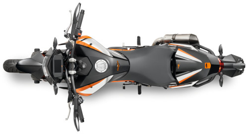 KTM Duke 690 RA 2016, Schwarz