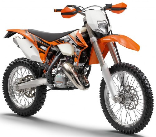 KTM EXC 125 2013, Orange