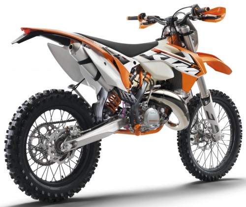 KTM EXC 125 2015, Orange