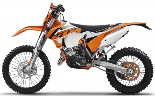 KTM EXC 125 2016, Orange