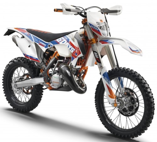 KTM EXC 125 SixDays 2016, Weiss