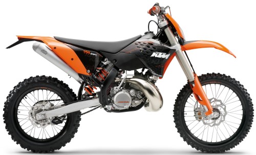 KTM EXC 200 2009, Orange