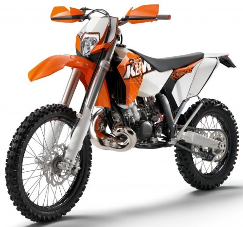KTM EXC 200 2011, Orange