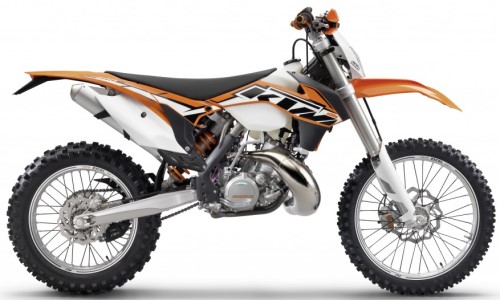 KTM EXC 200 E 2014, Orange
